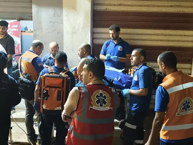 انتشال 4 جثث فى موقع حادث انهيار عقار زفتي 