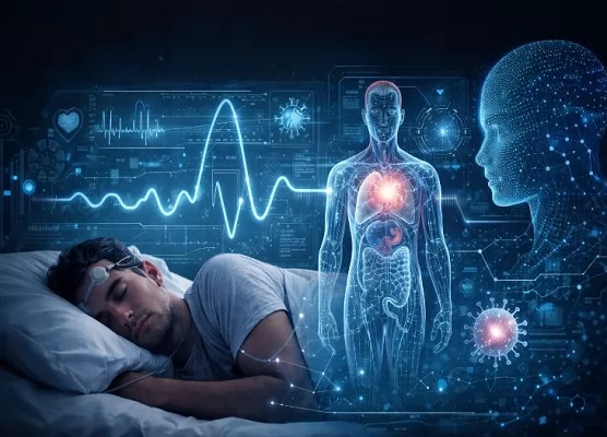 ذكاء اصطناعي هندي يتنبأ بالأمراض المزمنة من نومك