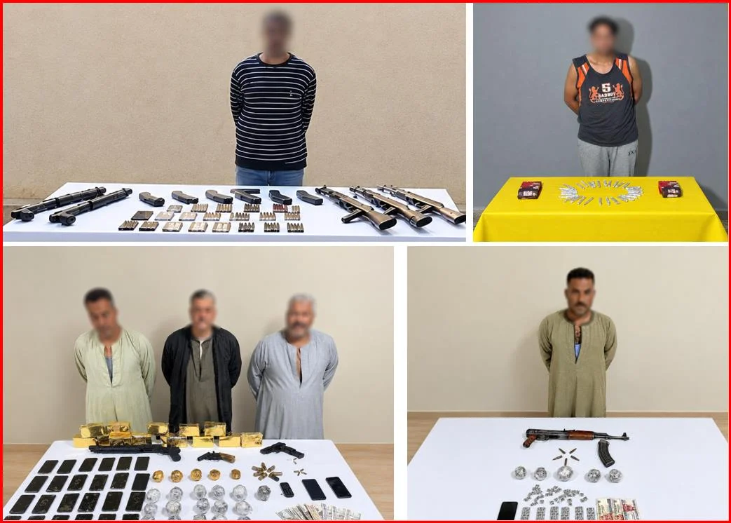 مصرع 6 مجرمين وإصابة ضابط وفردين شرطة في مداهمات لبؤر المخدرات