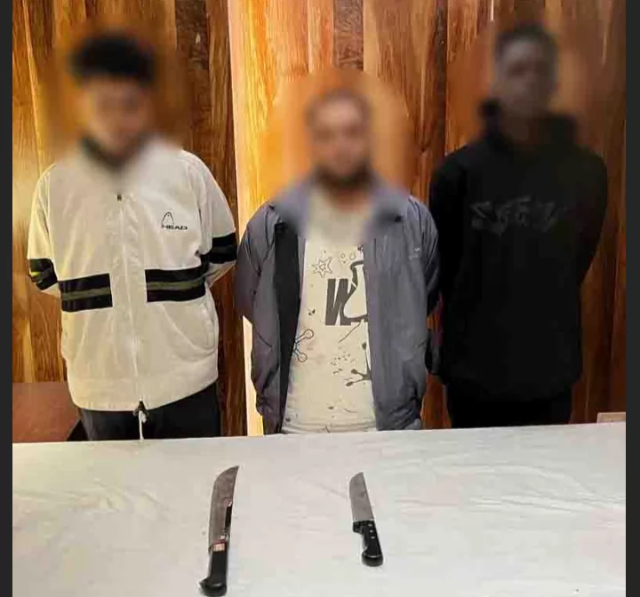 الأمن يضبط طرفى مشاجرة بالأسلحة البيضاء