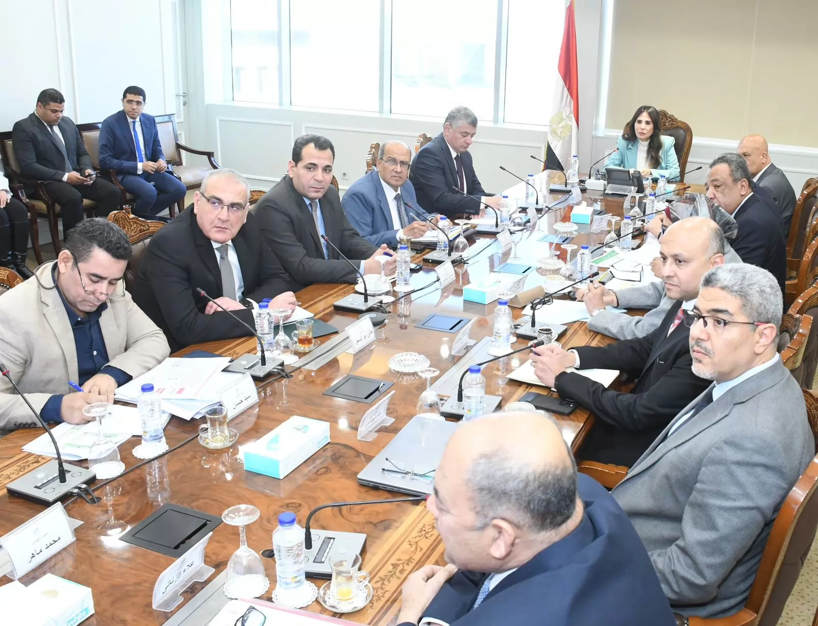 راندة المنشاوي تتابع موقف تنفيذ المشروعات ضمن مبادرة