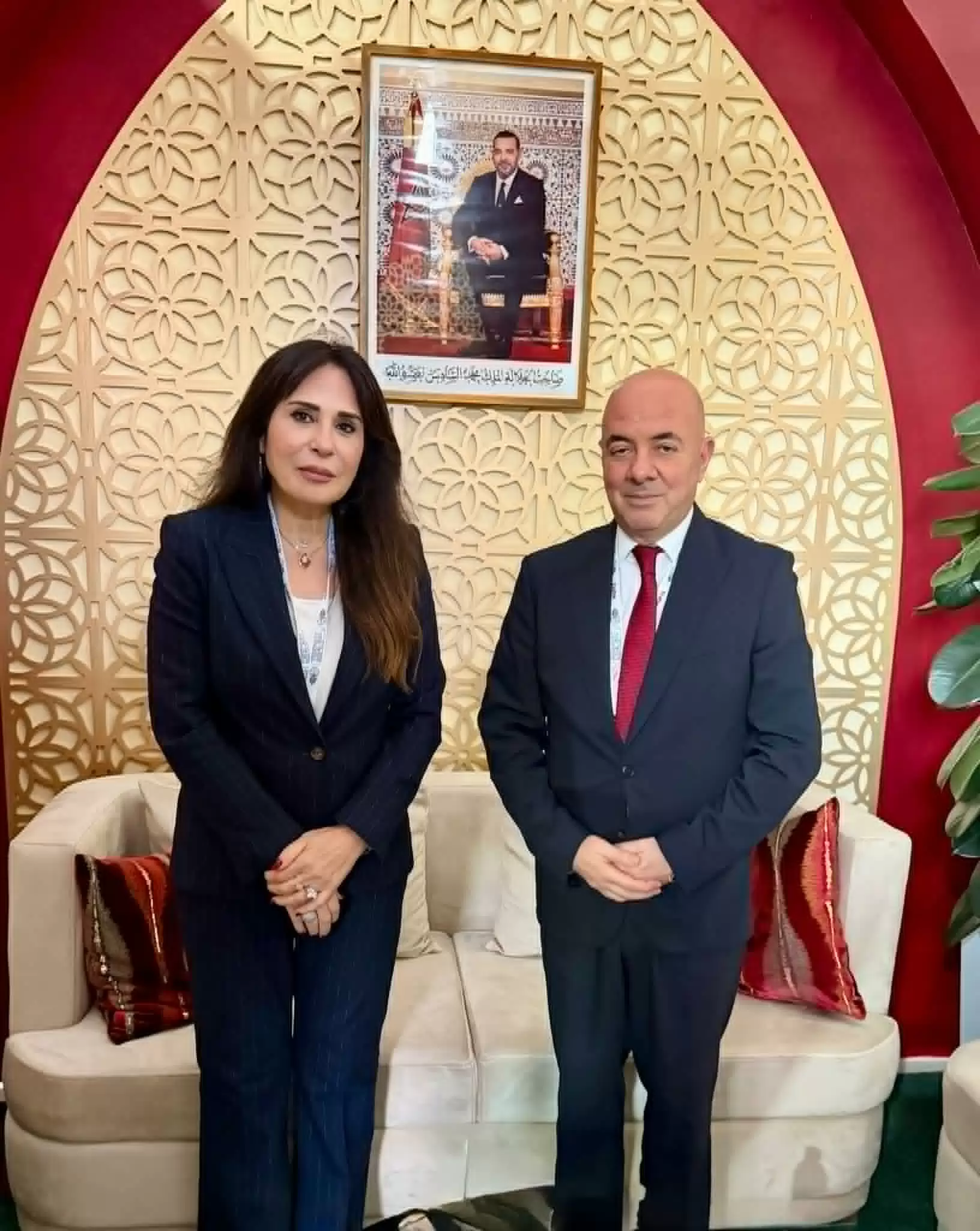 وزيرة الاسكان تؤكد عمق العلاقات التاريخية بين مصر و المغرب