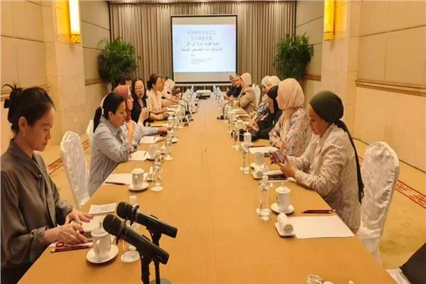  وفد التحالف الوطني يستعرض التجربة المصرية في العمل الأهلي بالصين 
