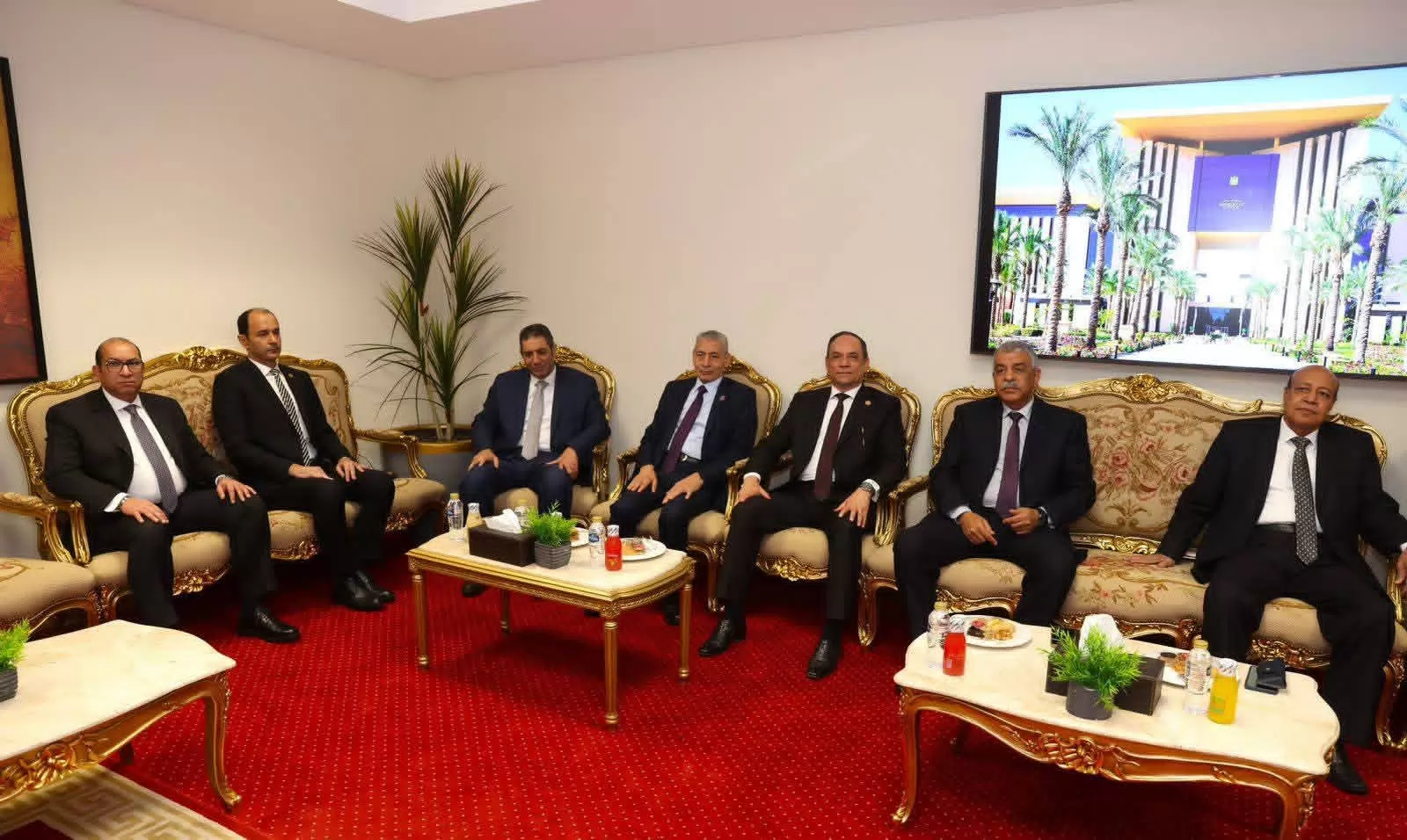 وزير العدل يستقبل رئيس هيئة النيابة الإدارية
