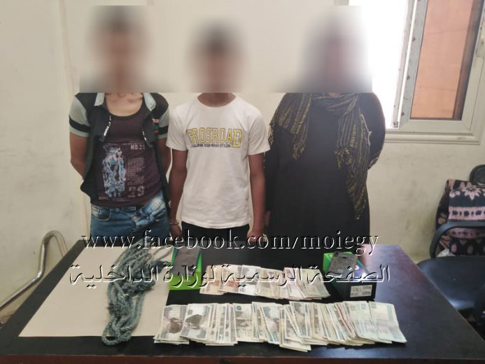 العيون الساهرة بالقاهرة تنجح فى ضبط 3 وقائع سرقة وإعادة المسروقات