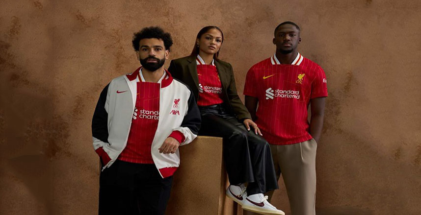محمد صلاح بقميص ليفربول للموسم الجديد