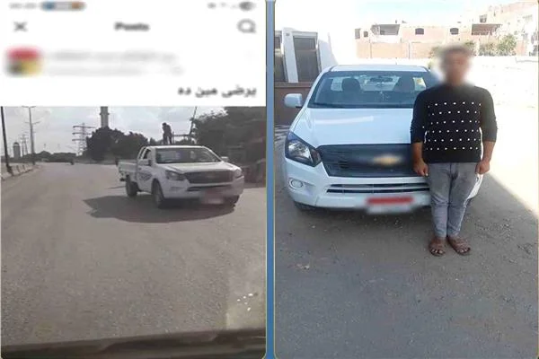 رعونة على الطريق.. ضبط سائق ربع نقل عرض حياته والمواطنين للخطر بالقليوبية 