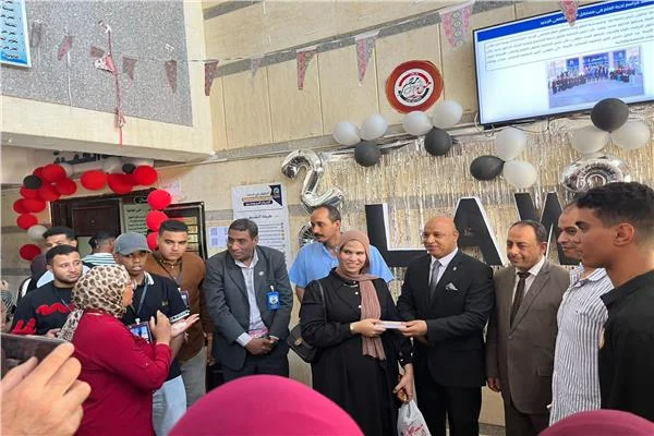  معسكر استقبال للطلاب الجدد والقدامى بحقوق قنا 