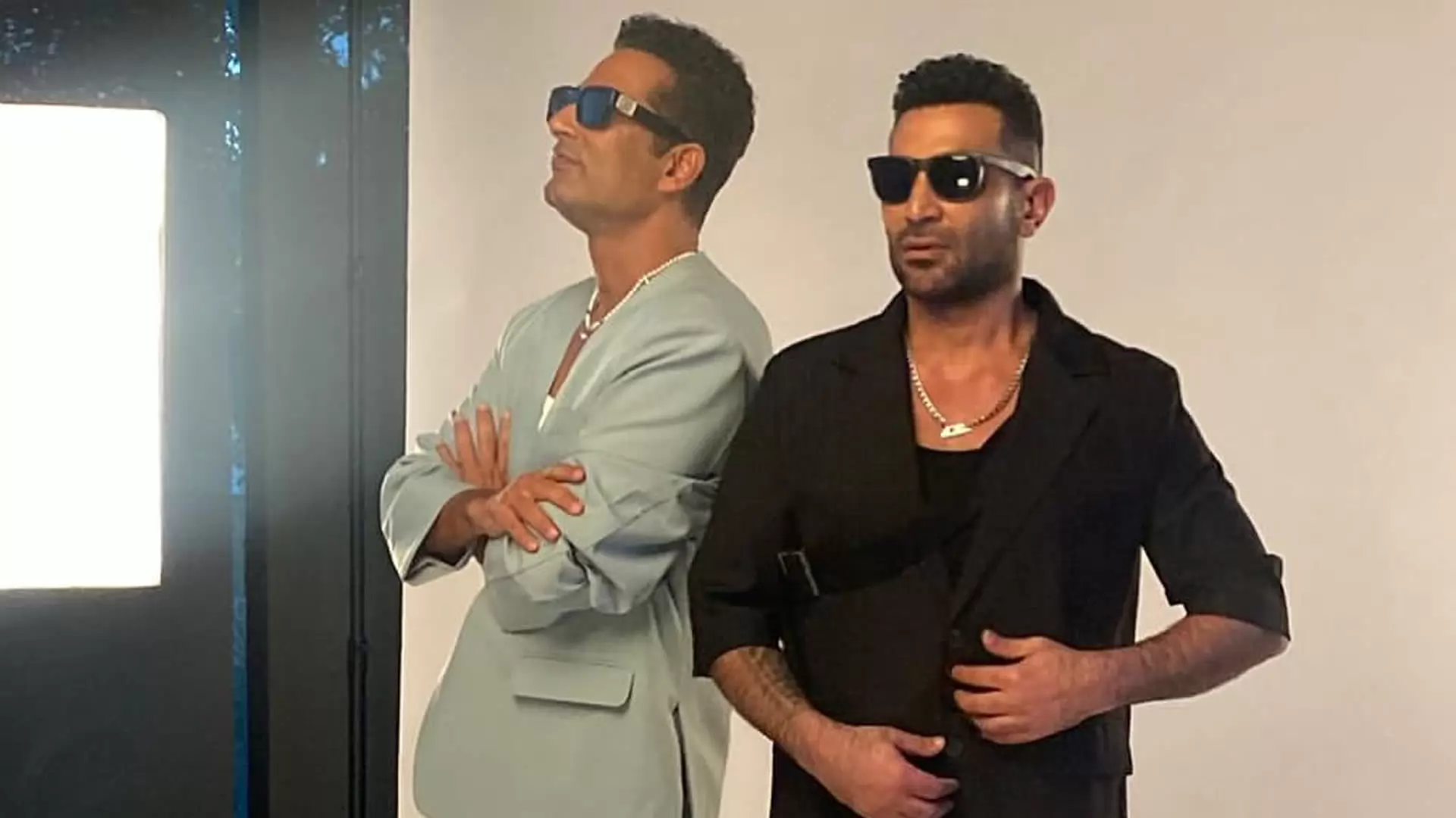 عمرو سعد يهنئ شقيقه أحمد بعيد ميلاده