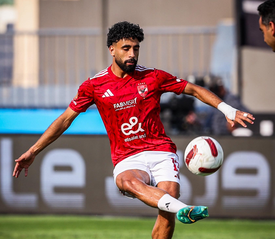 مروان عطية أفضل لاعب في مباراة الأهلي و حرس الحدود 