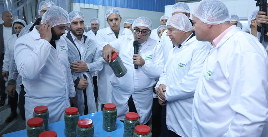 الوزير : حريصون على دعم زيادة الطاقات الإنتاجية للمصانع