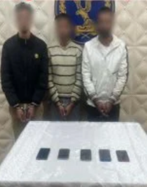 القبض على عصابة خطف الهواتف فى القاهرة