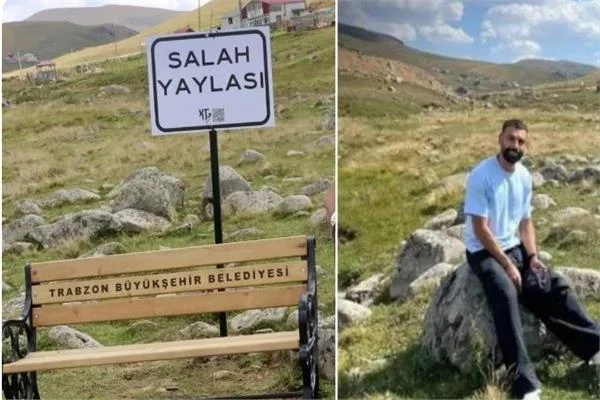  صدمة في طرابزون.. اختفاء لافتة «هضبة صلاح» ومقعده يثيران الجدل بتركيا| شاهد 