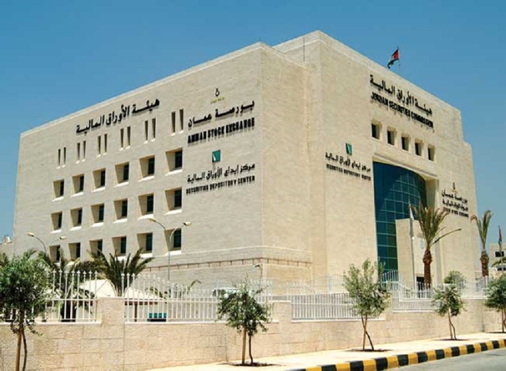 ارتفاع البورصة الأردنية بنسبة 0.51%