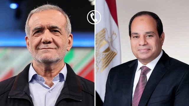 الرئيس السيسي لنظيره الإيراني: حريصون على خفض التصعيد الإقليمي