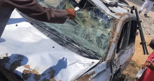 إصابة 5 أشخاص في انقلاب سيارة بالشرقية