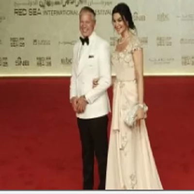 الظهور الأول لـ أروي جودة وزوجها بمهرجان البحر الأحمر بعد زفافهما