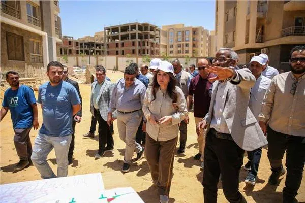 وزيرة الإسكان تتابع أعمال تطوير مشروع دار مصر – الأندلس بمدينة القاهرة الجديدة